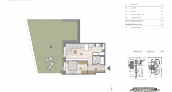 Prodej bytu 2+kk 145 m2 Ivana Hlinky, Praha 9 - Vysočany 